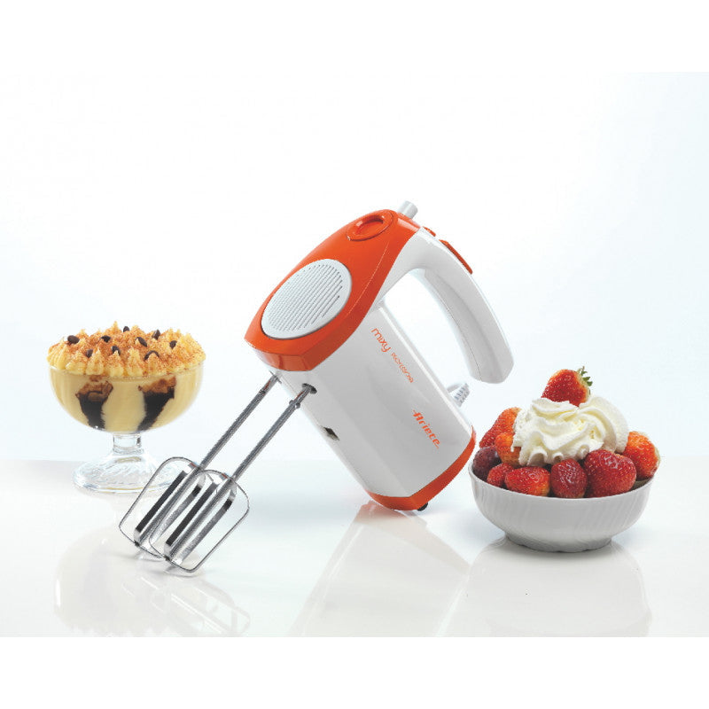 Ariete 1565/1 Hand Mixer with Rotating Bowl 300W Electric Stand Cake Beater