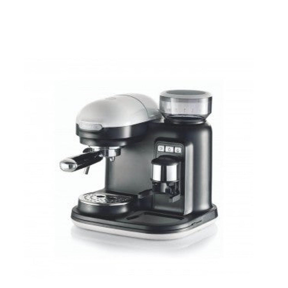 Ariete Moderna Espresso Machine 1000W Built-in Grinder Milk Frother