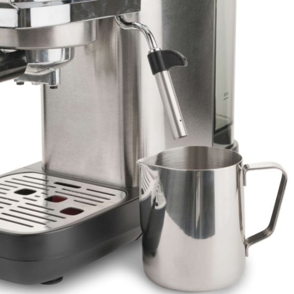 Ariete Metal Espresso Maker 15 Bar 1300W Slim Coffee Machine Auto Shut-Off