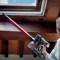 Ariete 2757 Cordless Stick Vacuum 22.2V Lithium 2-in-1 Handheld Broom Red