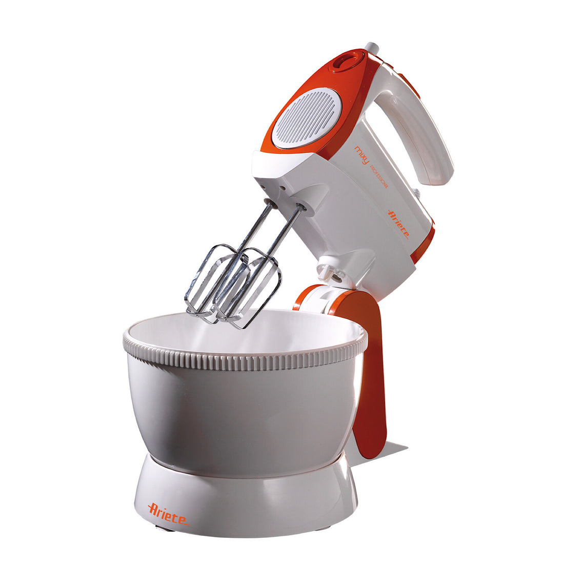 Ariete 1565/1 Hand Mixer with Rotating Bowl 300W Electric Stand Cake Beater