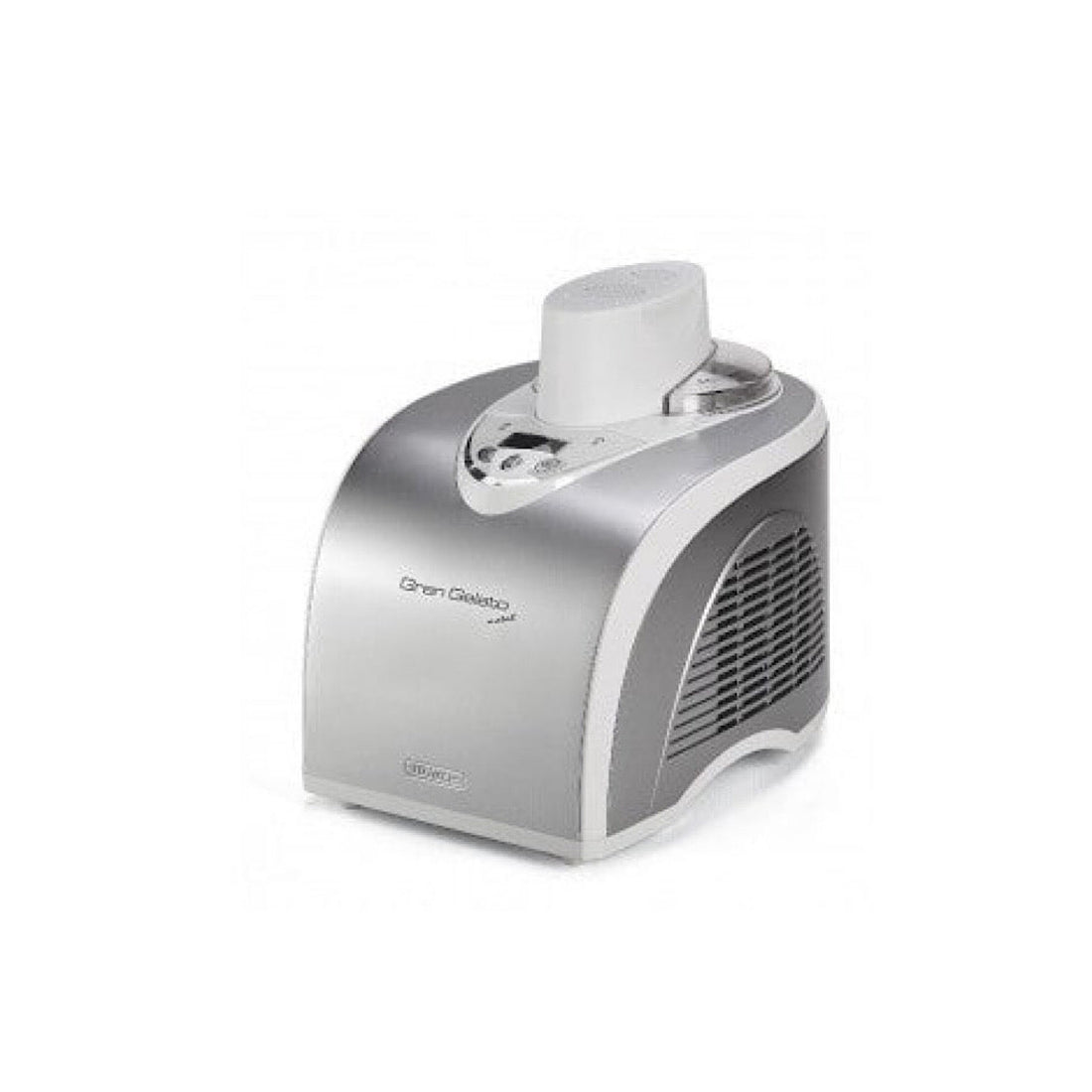 Ariete Gran Gelato Metal Ice Cream Maker 135W Built-in Compressor LCD Silver
