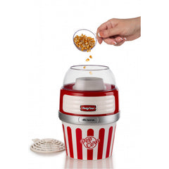 Ariete 2957 Popcorn Party Time XL 1100W Hot Air Oil-Free Popcorn Maker Retro