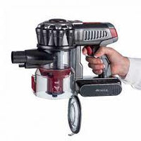 Ariete 2757 Cordless Stick Vacuum 22.2V Lithium 2-in-1 Handheld Broom Red