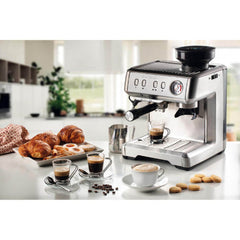 Ariete Metal Espresso Maker with Grinder 15 Bar 1600W Coffee Machine