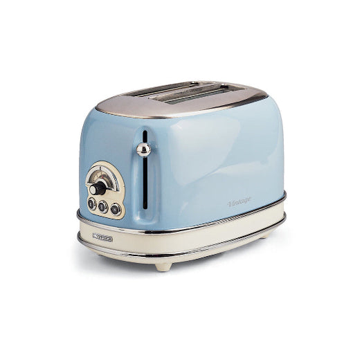 Ariete Vintage 2 Slice Toaster with Pliers 815W Sandwich Maker Retro