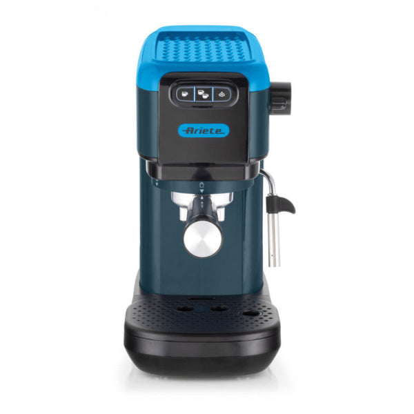 Ariete 1399 Espresso Machine 15 Bar 1300W Compact Coffee Maker Frother