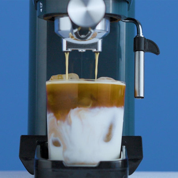 Ariete 1399 Espresso Machine 15 Bar 1300W Compact Coffee Maker Frother