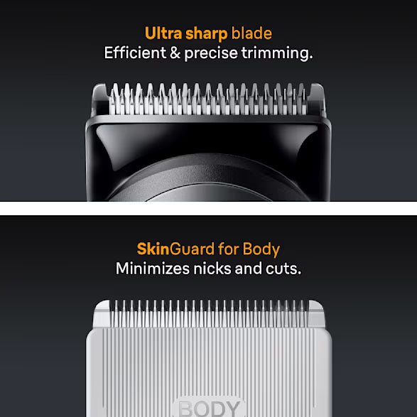 Braun All-In-One Series 5 Aio5560 11-In-1 Trimmer Body Grooming 120M Runtime