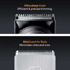 Braun All-In-One Series 5 Aio5560 11-In-1 Trimmer Body Grooming 120M Runtime