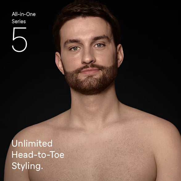 Braun All-In-One Series 5 Aio5560 11-In-1 Trimmer Body Grooming 120M Runtime