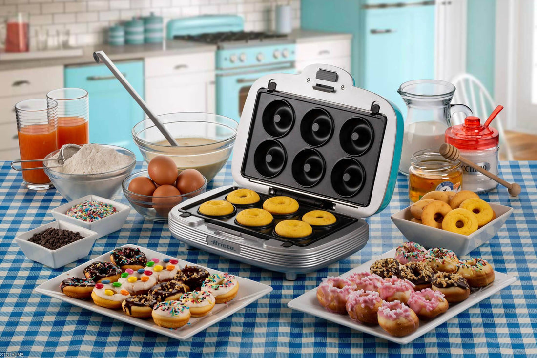 Ariete 1972 Sandwich Maker 3-in-1 Interchangeable Cookie Grill Plates 700W