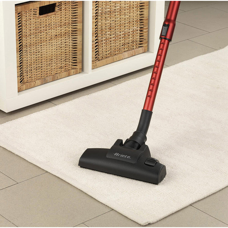 Ariete 2761 Corded Stick Vacuum 600W 2-in-1 Handheld Bagless Cleaner Red Pro
