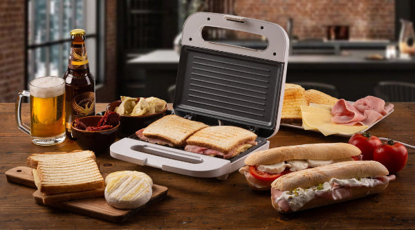 Ariete 1971 Sandwich Maker 750W Nonstick Plates 23x13cm