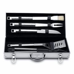 BERGHOFF 6pc BBQ Set Aluminium Case Cubo 1108180