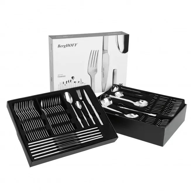 Berghoff 72Pc Flatware Set Essence 18/10 Stainless Steel Service For 12