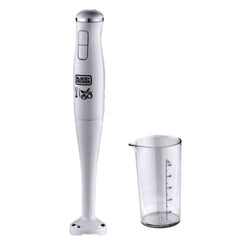 Black & Decker 300W 2 Speed Stick Hand Blender With Beaker